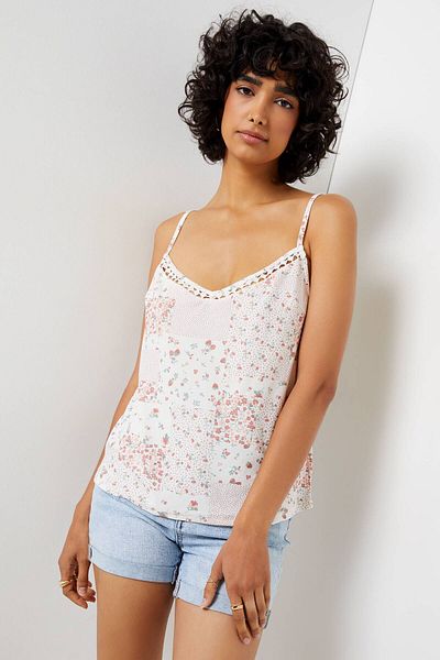 Ardene V-Neck Flowy Tank