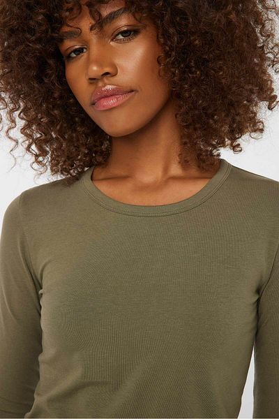 Ardene Basic Fitted Long Sleeve Tee