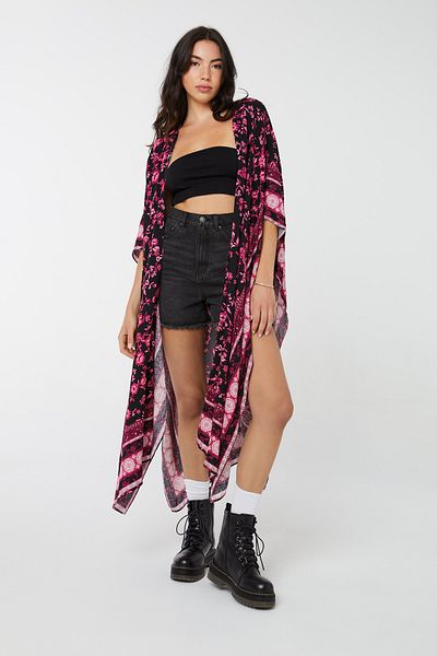 Ardene Long Floral Kimono