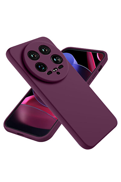 Kipgsm Xiaomi Mi 14 Ultra Kılıf Kamera Korumalı Içi Kadife Lansman Silikon kapak