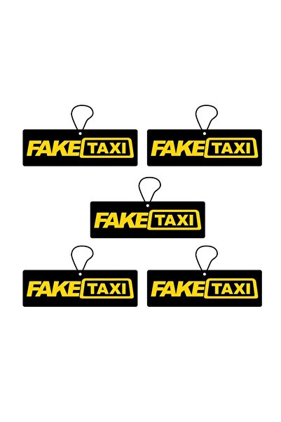 Jethızında 5'li Set Fake Taxi Tasarımlı Oto Kokusu