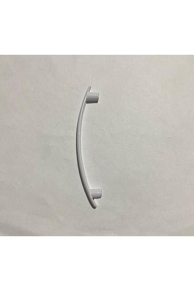 SGS Cabinet Drawer Handle Stainless White Screw Spacing: 9.6cm 1 Piece