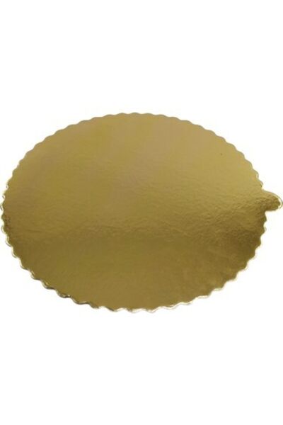 EFE PASTACILIK Gold Mendil Pasta Altlığı (kalın) 20cm 25 Adet