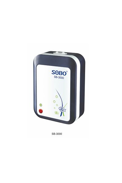 Sobo Ac/Dc Dual Output Air Motor 2.8W 2X3 Lt/Min Sb-3000