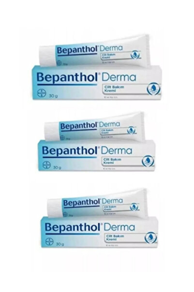 Bepanthol Derma Cilt Bakım Kremi 30 Gr 3 Adet