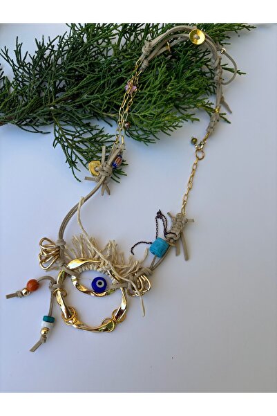 AGG TASARIM Bohem Uzun Tasarım Kolye