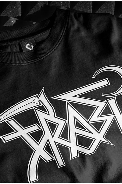 SELF CONTROL Μπλουζάκι Ghostemane Trash Gang Oversize Unisex - Μπροστινή ειδική έκδοση SC