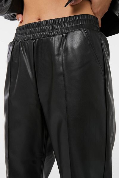 Ardene Faux Leather Joggers