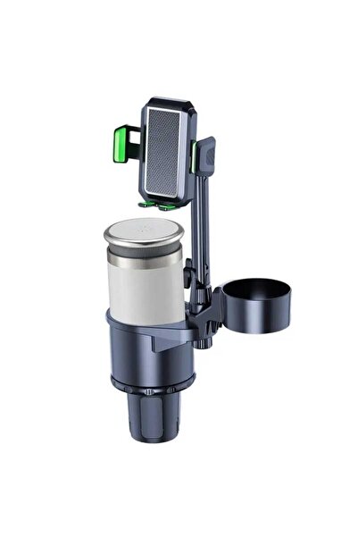 Asfal 3in1 Araç Telefon Tutucu Araç İçi, İkili, İçecek Telefon Tutucu Araba B...