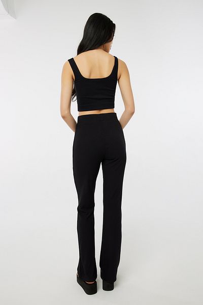 Ardene Ribbed Flare Pants