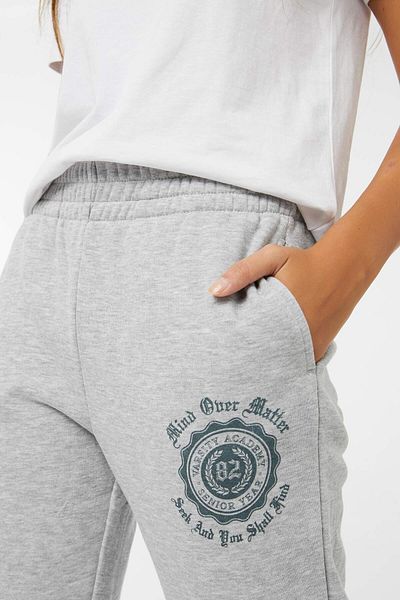 Ardene Placement Print Fleece-Lined Joggers