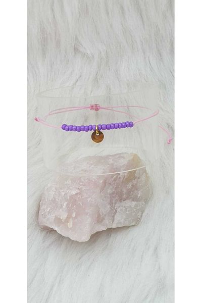 HAPPY HANDMADE Anklet Colorful Detachable Gift Set Suitable for All Legs