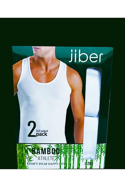 Jiber JIBER Bamboo Fabric 2-Piece Tank Top - 281 - 68% Bamboo 28% Cotton 4% Elastane