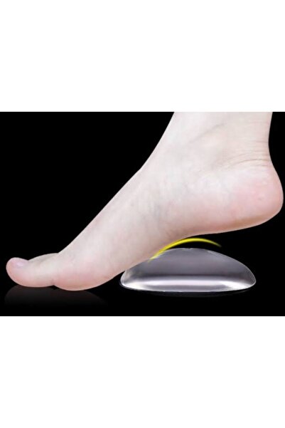 CMT Şeffaf Silikon Ayak Tabanlık Içe Basma Önleyici