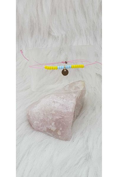 HAPPY HANDMADE Anklet Colorful Detachable Gift Set Suitable for All Legs