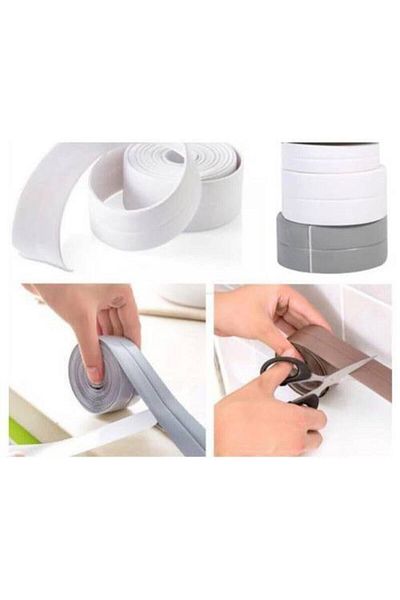 CMT Waterproof Sink Bathtub Edge Band (3.2m) White Color