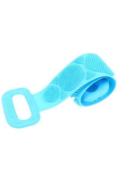 CMT Bath Back Scrub Washcloth Double Sided Silicone Back Scrub Washcloth