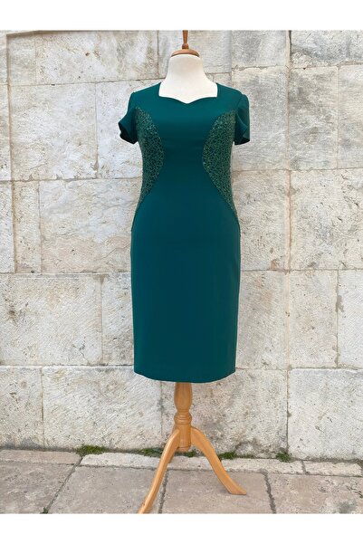 Butik PAYETLİ KALEM ELBİSE