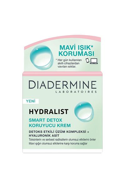 Diadermine Smart Detox Hydralist Protective Cream - 50ml