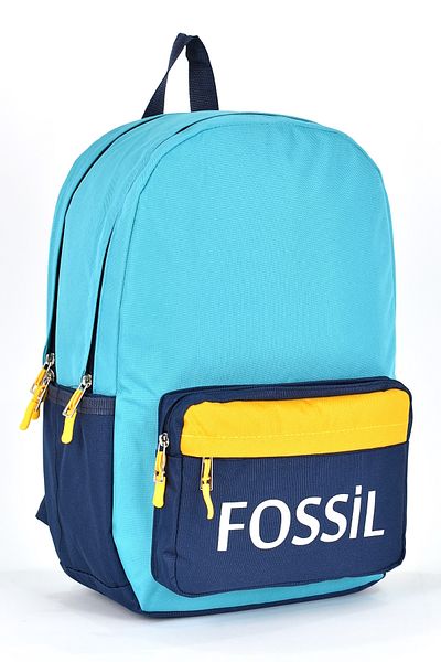 Fossil حقيبة ظهر يومية للسفر والمدرسة موديل 9504 للجنسين - متعددة الأقسام