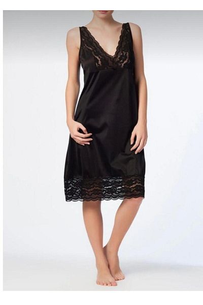 Anıl Thick Straps Lace Petticoat 0605