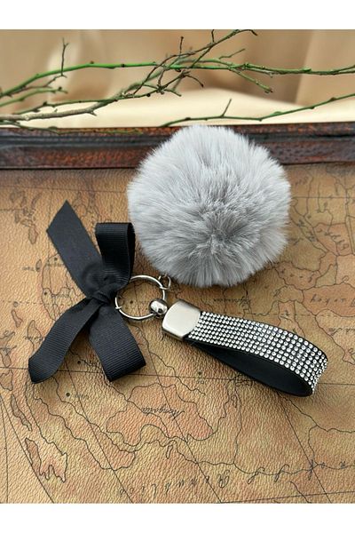 Oasis Life Stoned Keychain Pompom and Ribbon Set Bekaks