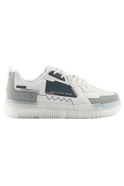NORTH WİLD Planet Unisex Sneakers - Λευκό Μπλε