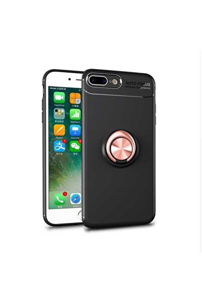 Genel Markalar Apple Iphone 7 Plus Için Uyumlu Kılıf Dönebilen Yüzüklü Standl...