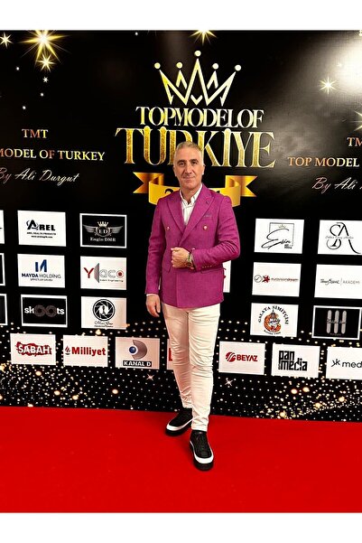 Roberto Milano Erkek Spor İtalyan Kruveze Ceket Blazer