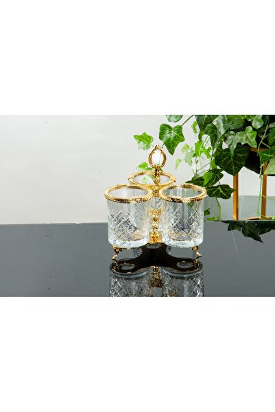 BULUTHOMEAKSESUAR Set of 3 Crotch - Gold