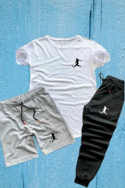Moda Glo Football Player Printed Unisex 3-Piece Set