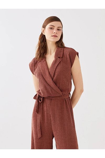 LC Waikiki Γυναικεία ίσια φόρμα με διπλό γιακά Vision