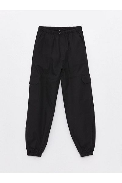 LC Waikiki Girls Cargo Jogger Pants - LCW Kids, Elastic Waist