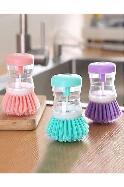 Nerox Carpet and Dish Brush with Detergent Tank