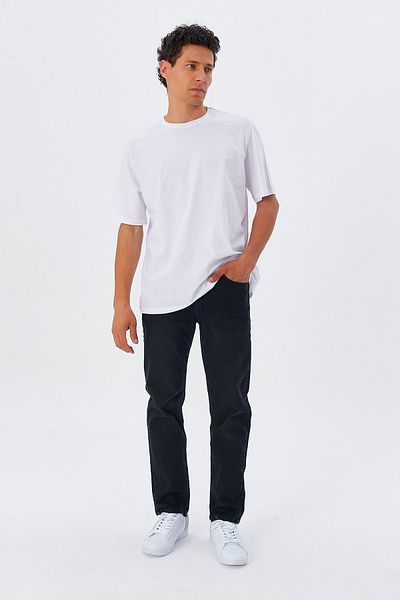 ModaPlaza Ανδρικό τζιν παντελόνι Plus Size 5129