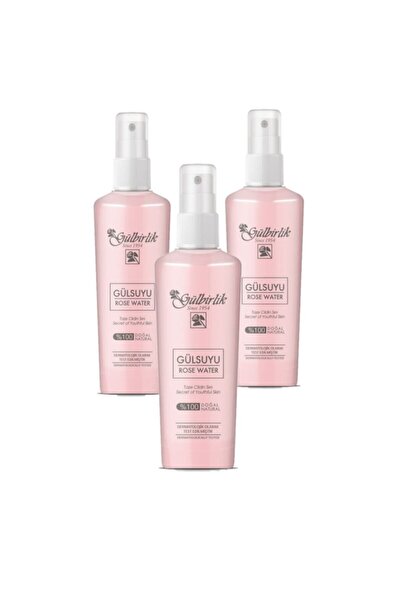 Gülbirlik Gül Suyu 125 ml 3lü Set