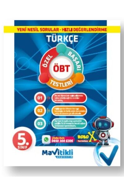 Mavitikli Yayıncılık 5.SINIF TÜRKÇE ÖZEL BAŞARI TESTLERİ-ÖBT