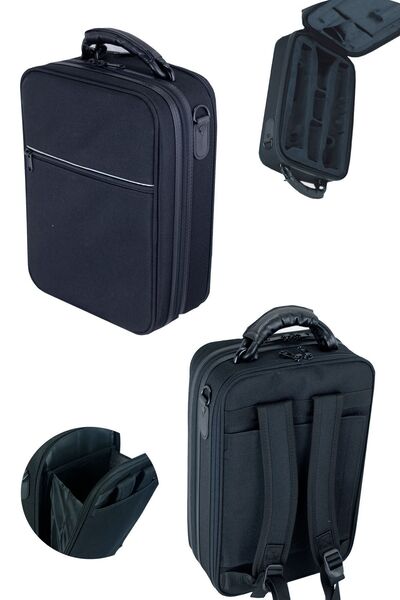 Granada Özel Sol Klarnet Çantası Sırt Askılı Model .