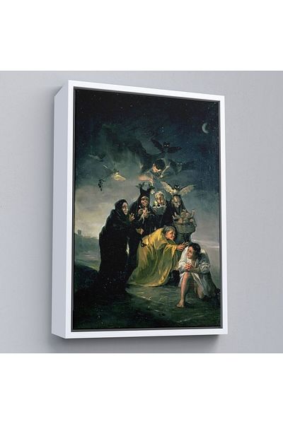 Harita Sepeti Francisco Goya în Muzeul Lázaro Galdiano din Madrid, Spania, într-un cadru? „Tabloul de magie a lui-6252