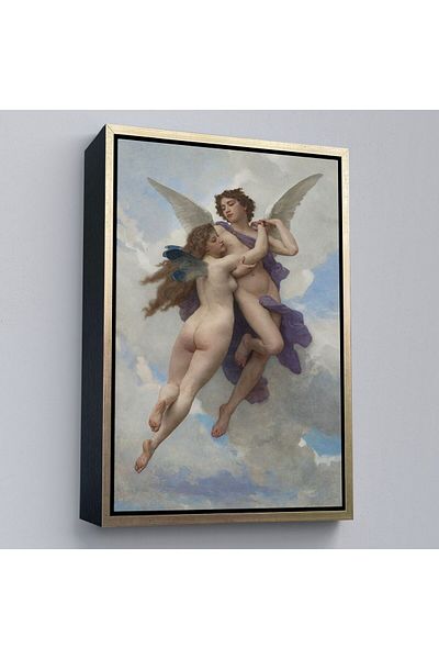 Harita Sepeti Pictură pe pânză realizată în 1890 de William Adolphe Bouguereau cu cadru-5237