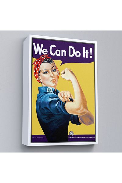 Harita Sepeti Tabloul cu rama We Can Do It-6430