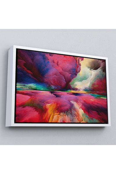 Harita Sepeti Pictură decorativă pe pânză Imaginație Nori înrămate-3721
