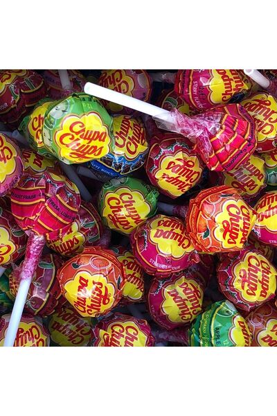 Chupa Chups Sakız Dolgulu Lolipop Şekerleme Poşetli 12 G * 120 Adetli
