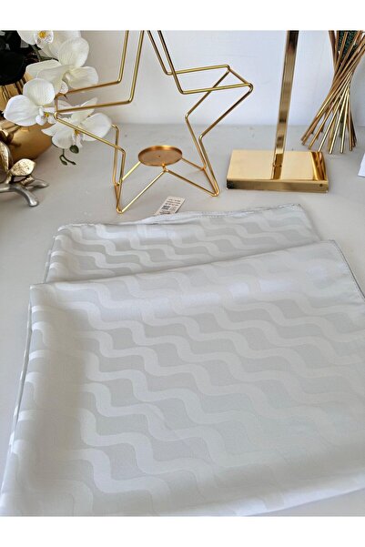 Organic Scarfs Βαμβακερό Ζακάρ Νερό Σάλι - Pebble