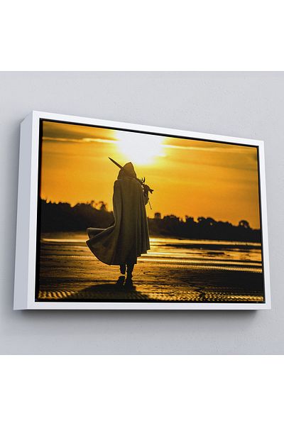 Harita Sepeti Pictură murală pe pânză decorativă Assassin înrămare-3607
