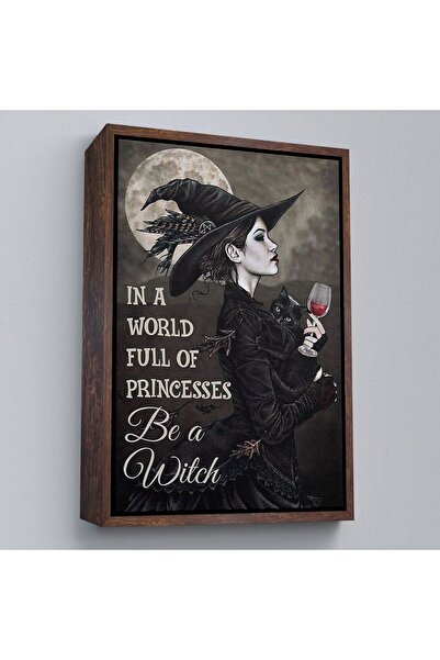 Harita Sepeti Framed in a World Full of Princesses Be a Witch, in a World Full of Princesses Be a Witch Painting-6176