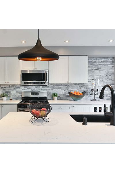 LÂDEN AYDINLATMA Palermo S-6 Chandelier Single Pendant Lamp Living Room Kitchen Hairdresser Cafe Lamp Decorative Lighting Patisserie