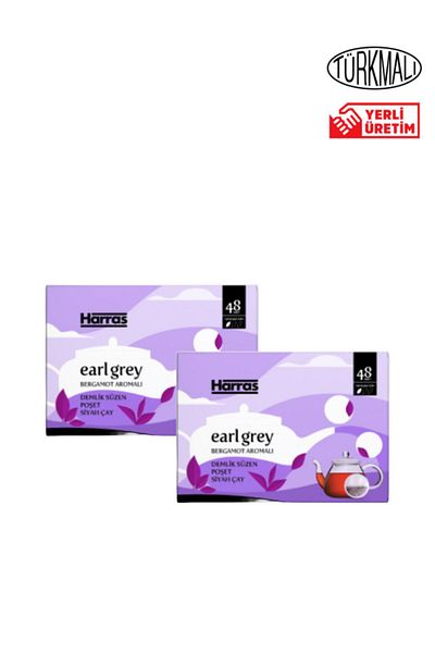 Harras Early Gray Teapot Tea Bag 48x2 Pack