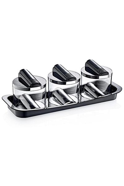 Box Up Favourite 3-Piece Spice Rack Set - Kitchen Organizer Storage Container
