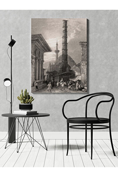 RUGSMODERN Kanvas Tablo Cami Desenli Temalı Desenli Temalı Tablo
